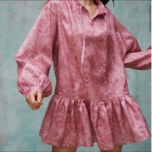 Laura Ashley x UO Anna Tie Neck Dress